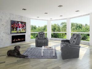 Home entertainment seating