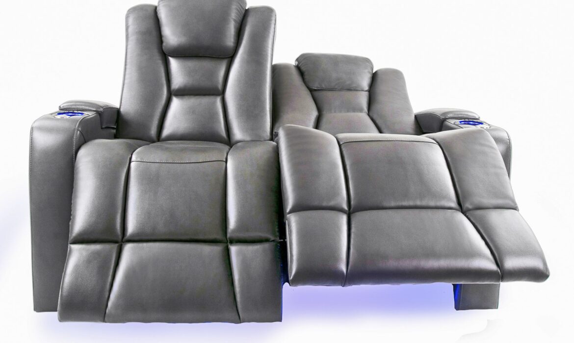 Home Theater Seating Love Seat Chair